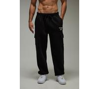 Pantalon cargo oversize homme - noir - 2XL, noir
