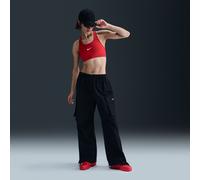 Pantalon cargo oversize taille mi-haute Nike Sportswear pour femme Noir/Blanc XXL (FR 54-56)
