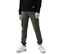 Pantalon cargo pour adolescent - GARCIA - Coupe Cargo - Vert - Pine tree 9 ans