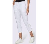 Pantalon cargo qualité coton - Best Connection - blanc BLANC 50