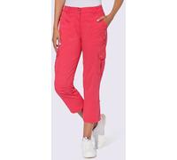 Pantalon cargo qualité coton - Best Connection - fuchsia FUCHSIA 46