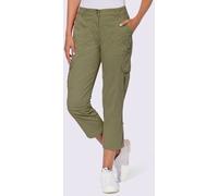 Pantalon cargo qualité coton - Best Connection - vert olive VERT OLIVE 50