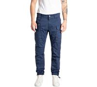 Pantalon cargo Replay pour hommes Joe Comfort Fit en coton confortable, Mariner Navy 792 (bleu), 29W / 30L