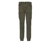 Pantalon cargo - SCHOTT - Schott Combat - Kaki - Poches multiples - Chevilles élastiquées 12 ans
