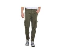 Pantalon cargo skinny ALBAN Kaki - LTC - 27 - Vert - Homme 29