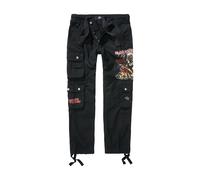 Pantalon cargo slim Brandit IRM Pure Noir S