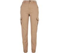 Urban Classics Pantalon cargo taille haute Beige 27 Femme