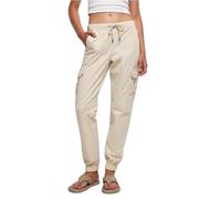 Urban Classics High Waist Cargo Pants Beige L Femme