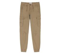 Pantalon cargo - TEDDY SMITH - MURRAY 222 BEIGE - beige - coupe slim - multipoches 12 ans