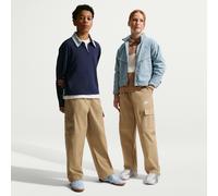 Pantalon cargo tissé Nike Club pour ado Parachute Beige/Blanc XS