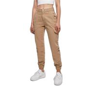 Urban Classics High Waist Cargo Pants Beige 30 Femme