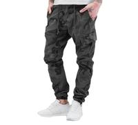 Pantalon Cargo - URBAN CLASSICS - Camo olive - 98% coton - Taille standard - Coupe Cargo 32
