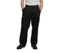 Pantalon cargo Urban Classics wide pleated Noir 33