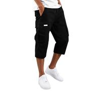Pantalon cargo utilitaire de style de travail robuste pour une utilisation en extérieur - Pantalon décontracté pour homme avec poches pratiques - Peut être combiné de manière polyvalente pour un usage