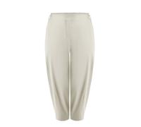 Pantalon carotte élastique femme Mat Fashion Blanc L