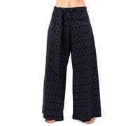 Pantalon ceinture femme jersey imprimé zen Strangeye XL - (42-44)