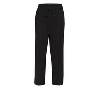 Pantalon ceinturé femme KAFFE Loda Noir S
