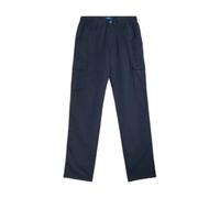 Pantalon ceinture semi-Ã©lastiquÃ©e TBS Fuppa Bleu 38