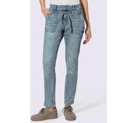 Pantalon ceinture tendance - Best Connection - bleu délavé BLEU DÉLAVÉ 50