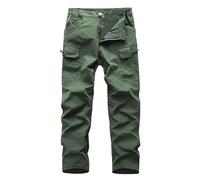 Pantalon Chantier Homme - Pantalon Cargo Homme Décontracté Moderne -Poches Confortable Travail Urbain Vestiaire Essentiel