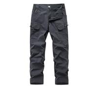 Pantalon Chantier Homme - Pantalon Cargo Homme Décontracté Moderne -Poches Confortable Travail Urbain Vestiaire Essentiel