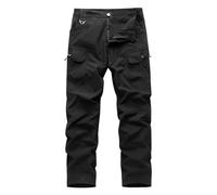 Pantalon Chantier Homme - Pantalon Cargo Homme Décontracté Moderne -Poches Confortable Travail Urbain Vestiaire Essentiel