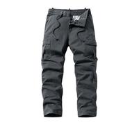 Pantalon Chantier Homme - Pantalon Cargo Homme Moderne avec Poches Utiles et Coupe Confortable en Tissu Élastique pour Une Liberté de Mouvement Totale
