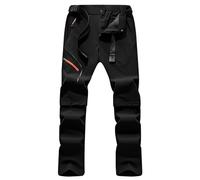 Pantalon Chaud Homme, Pantalon Outdoor Polyvalent pour Hommes ConçU pour La RandonnéE Et Les ActivitéS en Plein Air Respirant Doux Et Fonctionnel Pantalon DéTachable à SéChage Rapide avec Ceinture