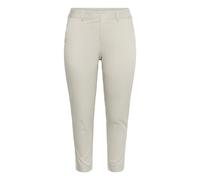 Kaffe Curve - KCleana Chino 7/8 Pants - Femme - Pantalons - Beige - Taille: 46 FR