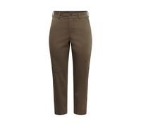 Pantalon chino 7/8 femme KAFFE Curve KCLeana Marron 44