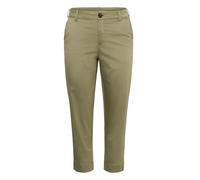Pantalon chino 7/8 femme KAFFE Curve KCLeana Vert 46