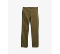 Pantalon chino à taille mi-haute femme Superdry Vert 29x32