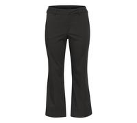 Pantalon chino Ã©vasÃ© femme KAFFE Curve Leana Noir 50