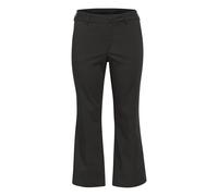 Pantalon chino Ã©vasÃ© femme KAFFE Curve Leana Noir 52
