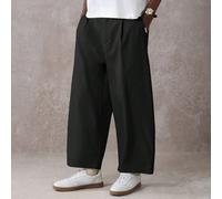 Pantalon chino ample et court de créateur, pour un port casual, professionnel ou de bureau. Coupe relaxée et premium, adapté pour l'automne et l'hiver L,M,S,XL,XS,XXL,XXS,XXXL,XXXXLUnicoloreTissu tiss