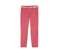Pantalon chino avec ceinture femme Tom Tailor Rouge 38x32