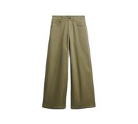 Pantalon chino baggy femme Superdry Vert 24x30