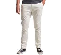 Pantalon Chino Blanc Homme Superdry Officers 32/34
