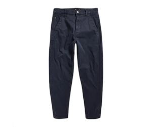 Pantalon chino boyfriend fuselÃ© G-Star Bleu 30