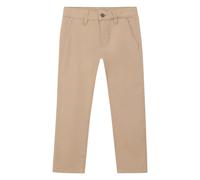 Pantalon chino brad coupe ajustÃ©e caille mi-hautejambe slim effet usÃ© enfant s.Oliver Marron 6 ans