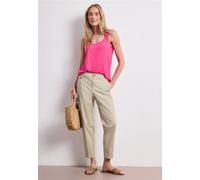 Pantalon chino coupe casual en matière douce