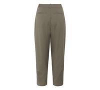 Pantalon chino crop femme KAFFE Merle Marron 34