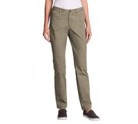 Pantalon chino Eddie Bauer pour femmes Legend Wash Curvy Basic, beige, W34