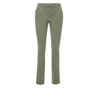 Pantalon chino élastique en satin de coton femme s.Oliver Vert 44