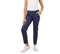 Pantalon chino femme Freeman T Porter Claudia Polyneo Bleu 29