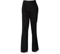 Pantalon chino femme Henbury 65/35 Noir 38
