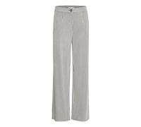 Ichi - Total Eclipse Straight-Leg Pantalon - Femme - Pantalons - Bleu - Taille: 42 FR