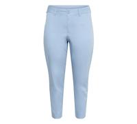 Pantalon chino femme KAFFE Curve Leana Bleu 54