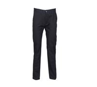 Pantalon chino Henbury Flat Front Bleu Mx44
