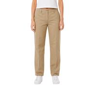 Pantalon chino Lacoste pour femmes avec jambe droite, beige S